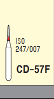 FRESA DE DIAMANTE CD57F