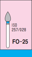 FRESA DE DIAMANTE FO25
