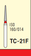 FRESA DE DIAMANTE TC21F
