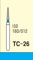 FRESA DE DIAMANTE TC26
