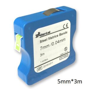 BANDA MATRIX METALICA 5mm x 3m