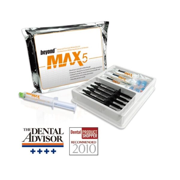 KIT BLANQUEAMIENTO 5 JERINGAS MAX5 AL 35%